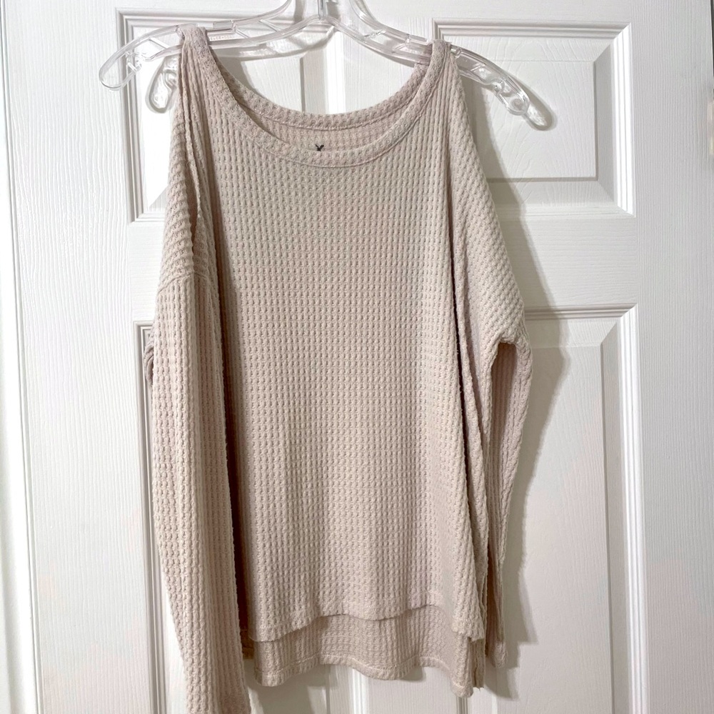 SMALL American Eagle Open Shoulder Sweater